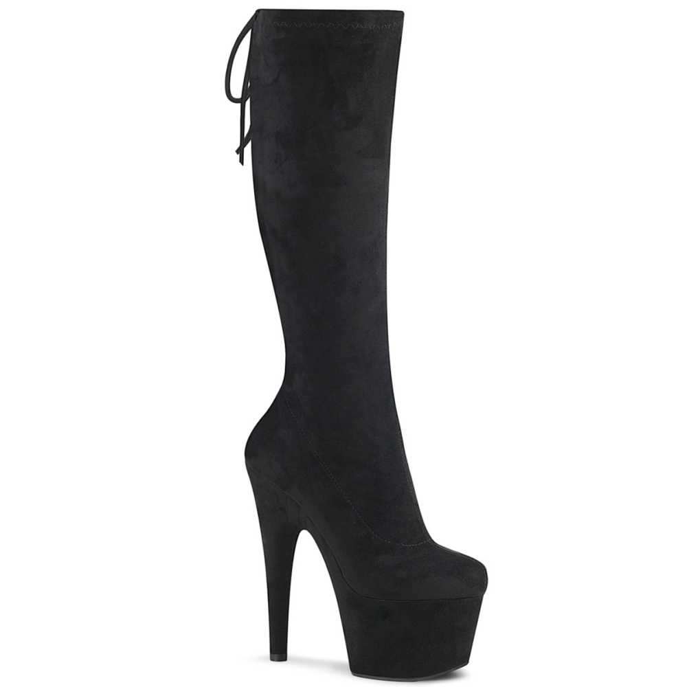 Pleaser - ADORE-2008 Plattformstiefel - Pole dance schuhe - Schwarz